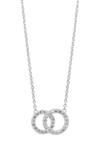 Collana - Argento e diamanti