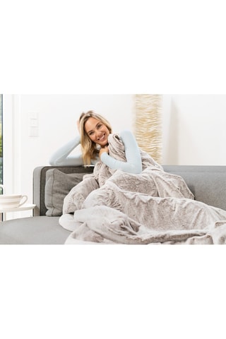 Coperta riscaldante - 180 x 130 cm - Grigio