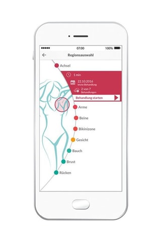 Epilatore a luce pulsata senza fili