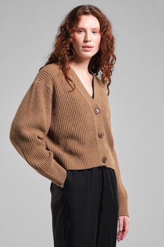 Casaco em lã - Camel