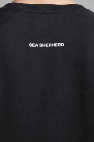 Sweat em algodão biológico - Preto