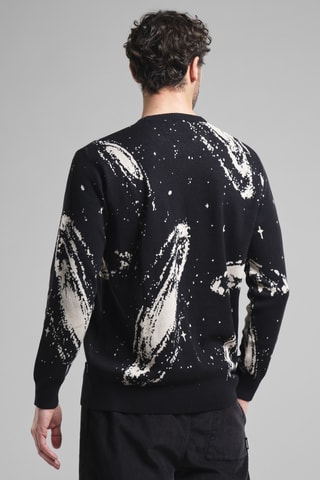 Sweat em algodão biológico - Preto