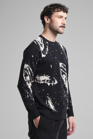 Sweat em algodão biológico - Preto