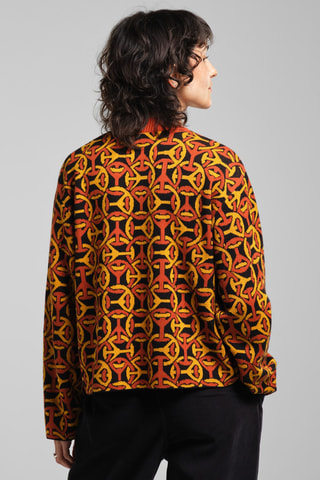 Camisola relaxed em algodão biológico - Multicor