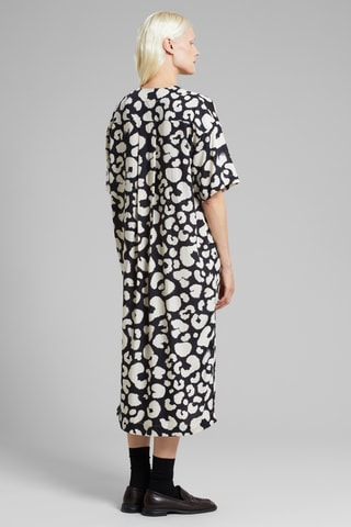 Vestido direito loose - Preto