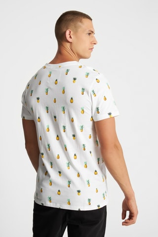 T-shirt em algodão biológico - Branco