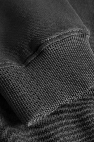 Sweat regular em algodão biológico - Cinzento-escuro