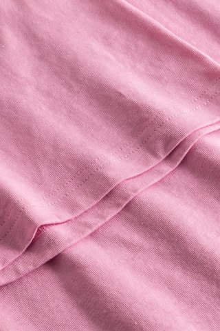 T-shirt em algodão biológico - Rosa