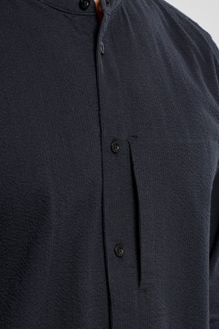 Camisola regular em algodão biológico - Preto