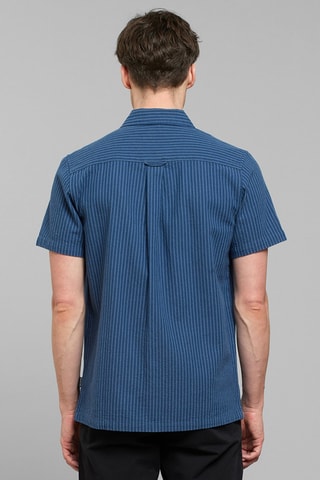 Camisola regular em algodão biológico - Azul-marinho