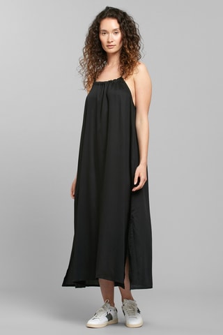 Vestido trapézio loose - Preto