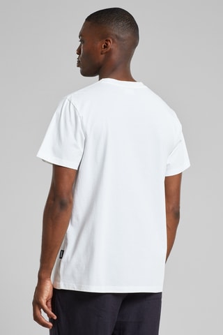 T-shirt regular em algodão biológico - Branco