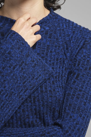 Top em algodão biológico - Azul