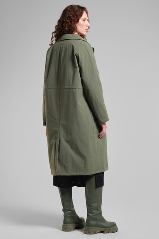 Sobretudo comprido - Caqui