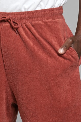 Calções loose - Castanho