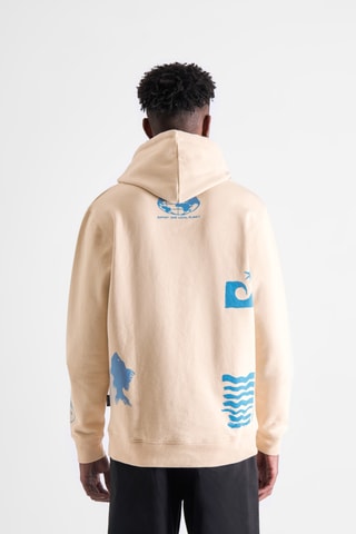 Sweat com capuz - Cru