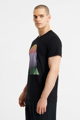 T-shirt regular - Preto