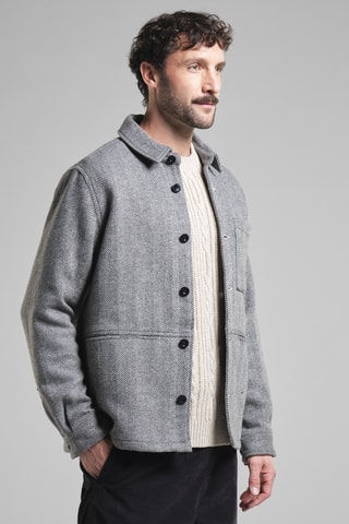 Casaco em lã - Preto