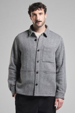 Casaco em lã - Preto