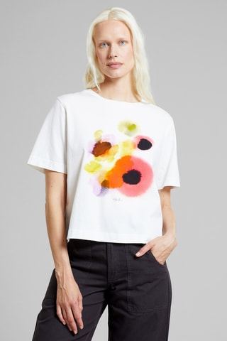 T-shirt loose - Branco