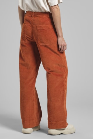 Calças em algodão biológico - Laranja