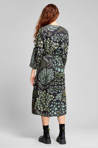 Vestido traçado - Preto