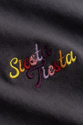 T-shirt slim - Cinzento-escuro