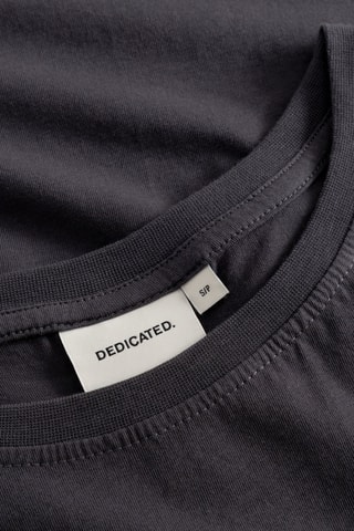 T-shirt slim - Cinzento-escuro