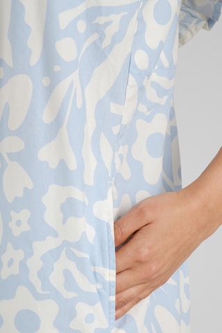 Vestido trapézio - Azul