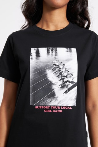 T-shirt regular - Preto