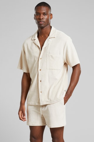 Calções loose - Cru