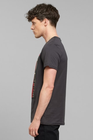 T-shirt - Cinzento-escuro