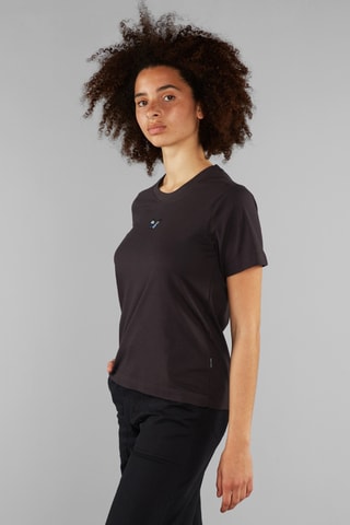 T-shirt regular em algodão biológico - Cinzento-escuro