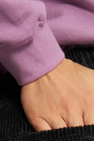 Calças direitas em algodão biológico - Preto