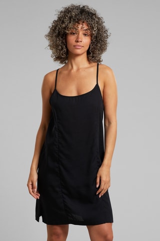Vestido direito relaxed - Preto