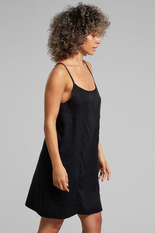 Vestido direito relaxed - Preto