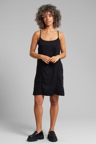 Vestido direito relaxed - Preto