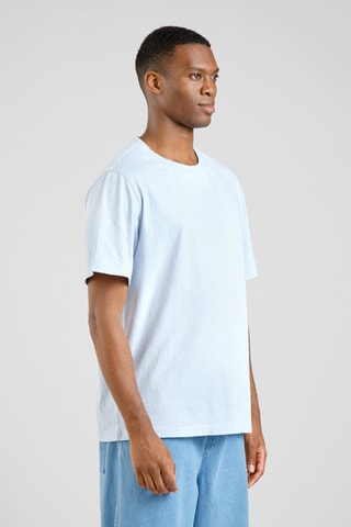 T-shirt relaxed em algodão biológico - Azul