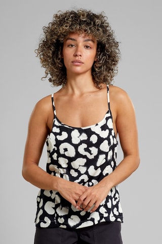 Top sem mangas - Preto