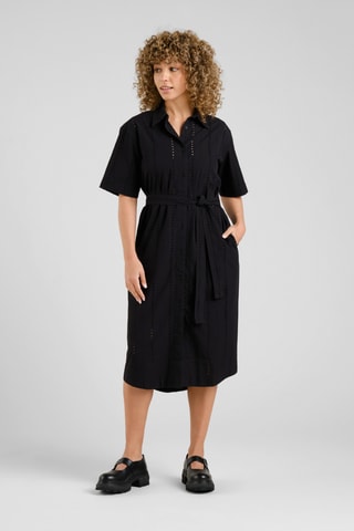 Vestido-camisa - Preto