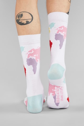 Chaussettes en coton biologique - Blanc