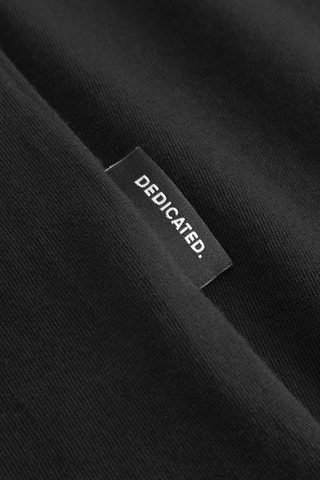 T-shirt slim em algodão biológico - Preto