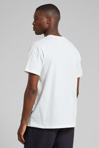 T-shirt regular em algodão biológico - Branco