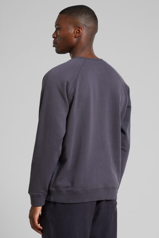 Sweat em algodão biológico - Cinzento-escuro