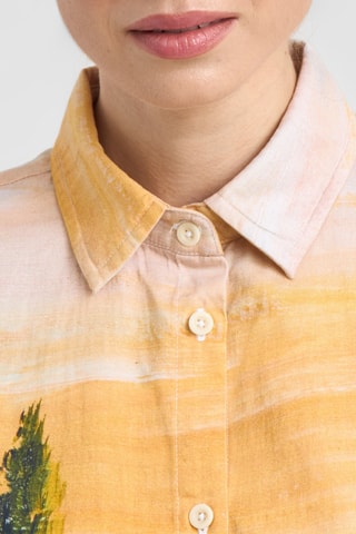 Camisa loose em algodão biológico - Multicor
