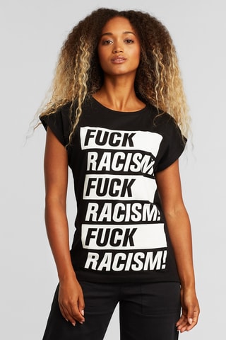 T-shirt em algodão biológico - Preto