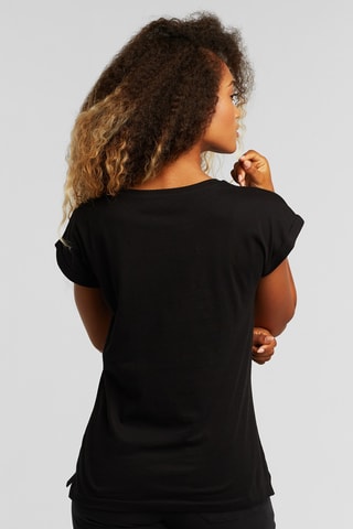 T-shirt em algodão biológico - Preto