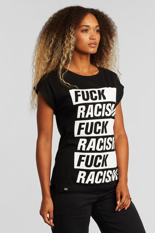 T-shirt em algodão biológico - Preto