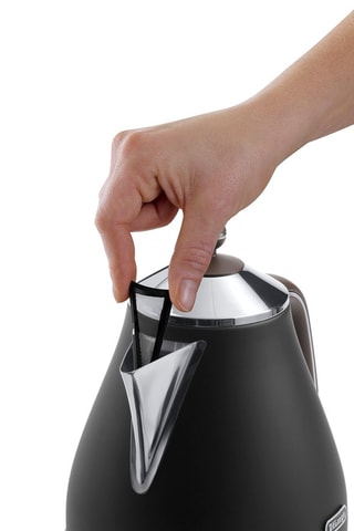 Bouilloire sans fil Icona Vintage - 1,7 l - 2000 W - Noir