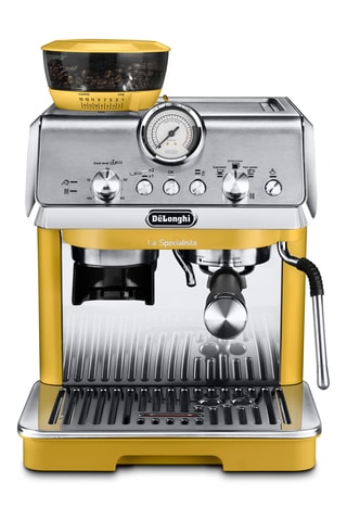 Machine à café La Specialista Arte - Café à grains - 2 tasses -  1,7 l - 1300 W - Jaune